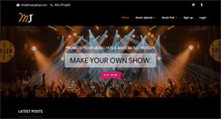 Desktop Screenshot of musicjehad.com